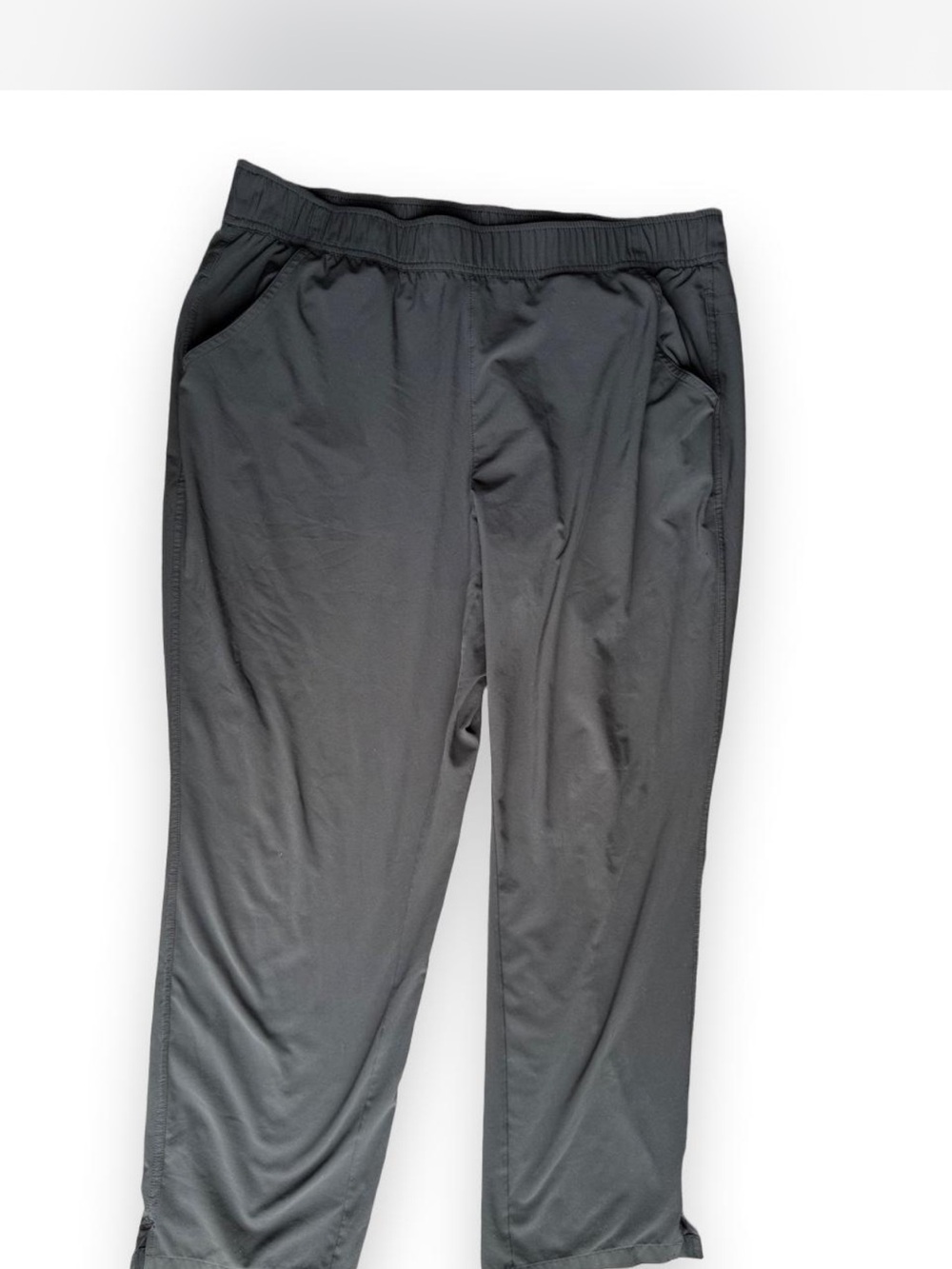 Eddie Bauer Black Cropped Active Pants